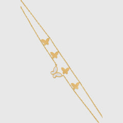 Butterfly Charm Anklet