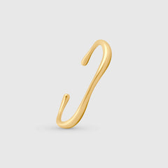Wave Bangle Gold