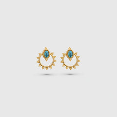 Solar Gem Earrings
