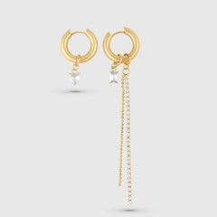 Mismatch Heart Earrings