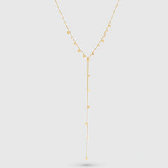 Dotted Y Necklace