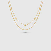 Dual Drop Necklace