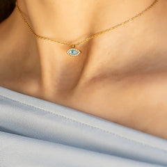 Blue Eye Necklace