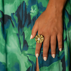 Bloom Pearl Ring