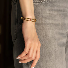 Rainbow Gem Bangle
