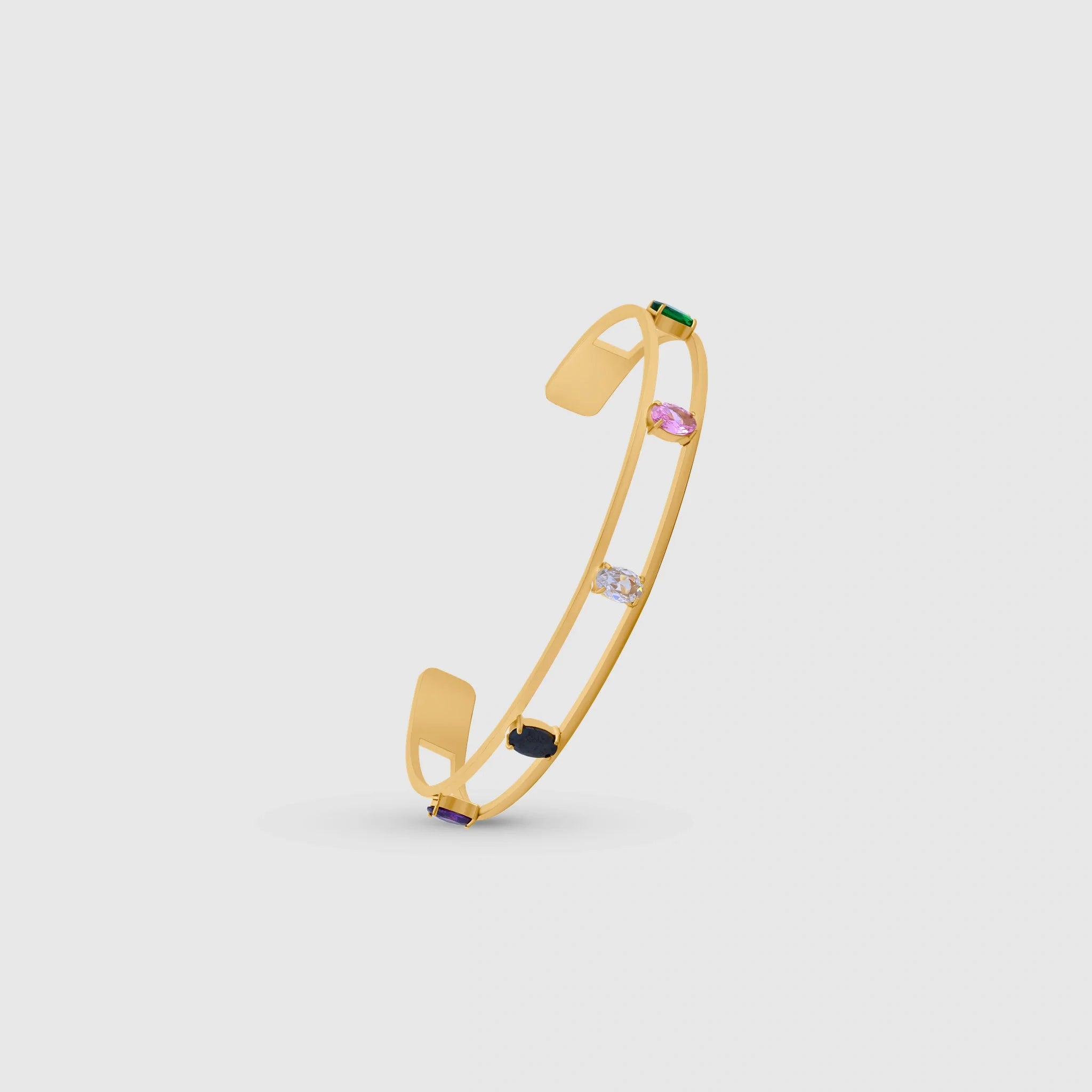 Rainbow Gem Bangle