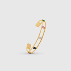 Rainbow Gem Bangle