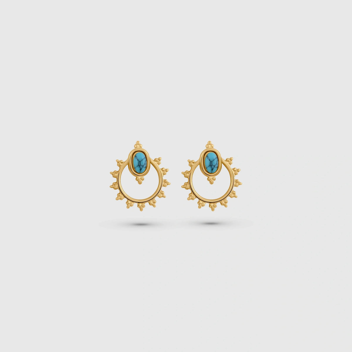Solar Gem Earrings