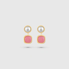 Blush Drop Earrings