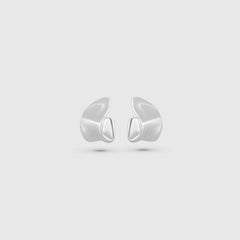 Freeform Earings Silver