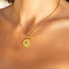 Compass Star Pendant Necklace