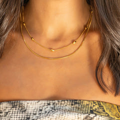 Dual Drop Necklace