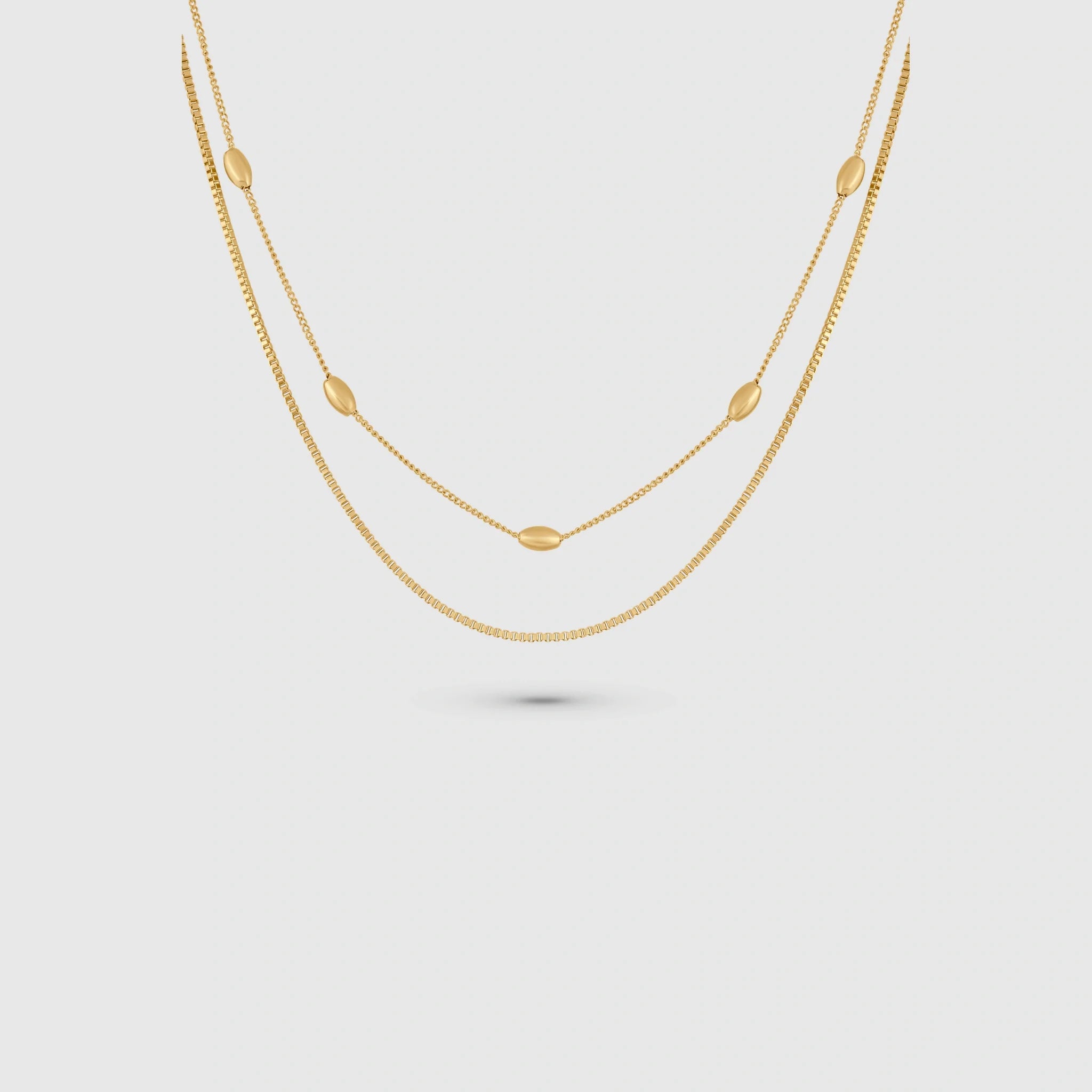 Dual Drop Necklace